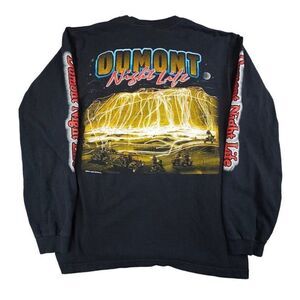 Vintage Off Roading T Shirt Mens Size Large Black 90s Y2K Dumond Dunes Racing